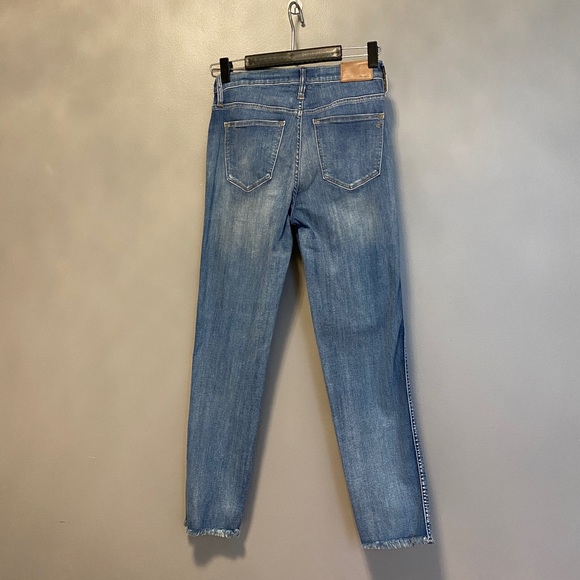 MADEWELL Stove piped Jeans, Raw hem, 28" Tall fit, 28" inseam. NWOT - Picture 3 of 6